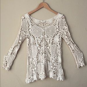 Crochet sweater